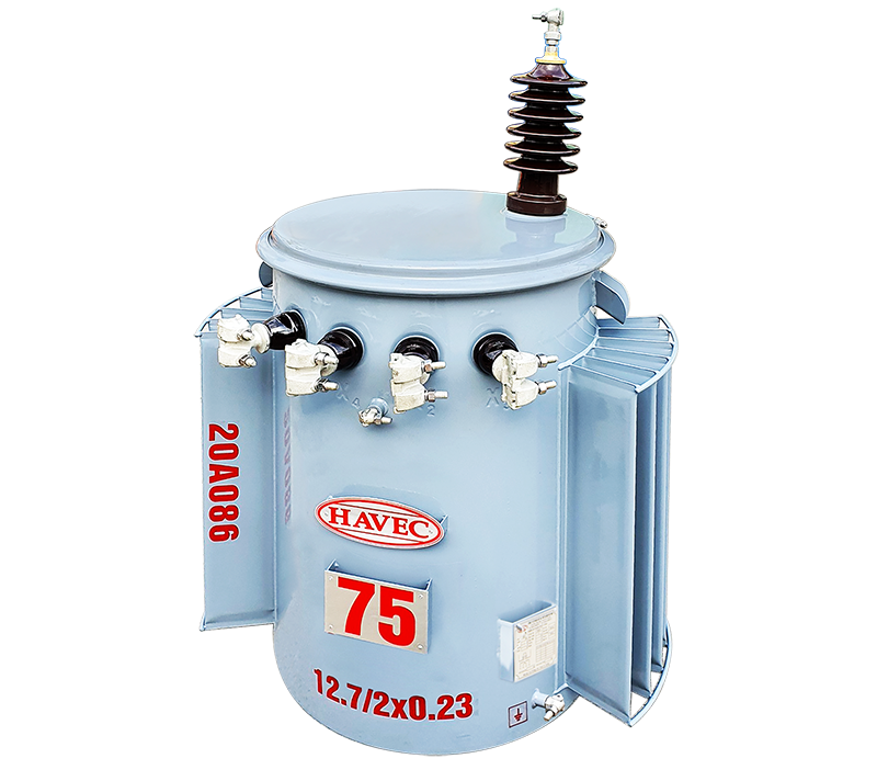 MÁY BIẾN ÁP 1 PHA, 1 SỨ 75KVA MÁY BIẾN ÁP 1 PHA, 1 SỨ 75KVA